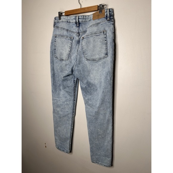 & Denim By H&M Loose Mom Ultra High Waist Ankle Length Jeans Women's Size 12 Y2K - Picture 7 of 9